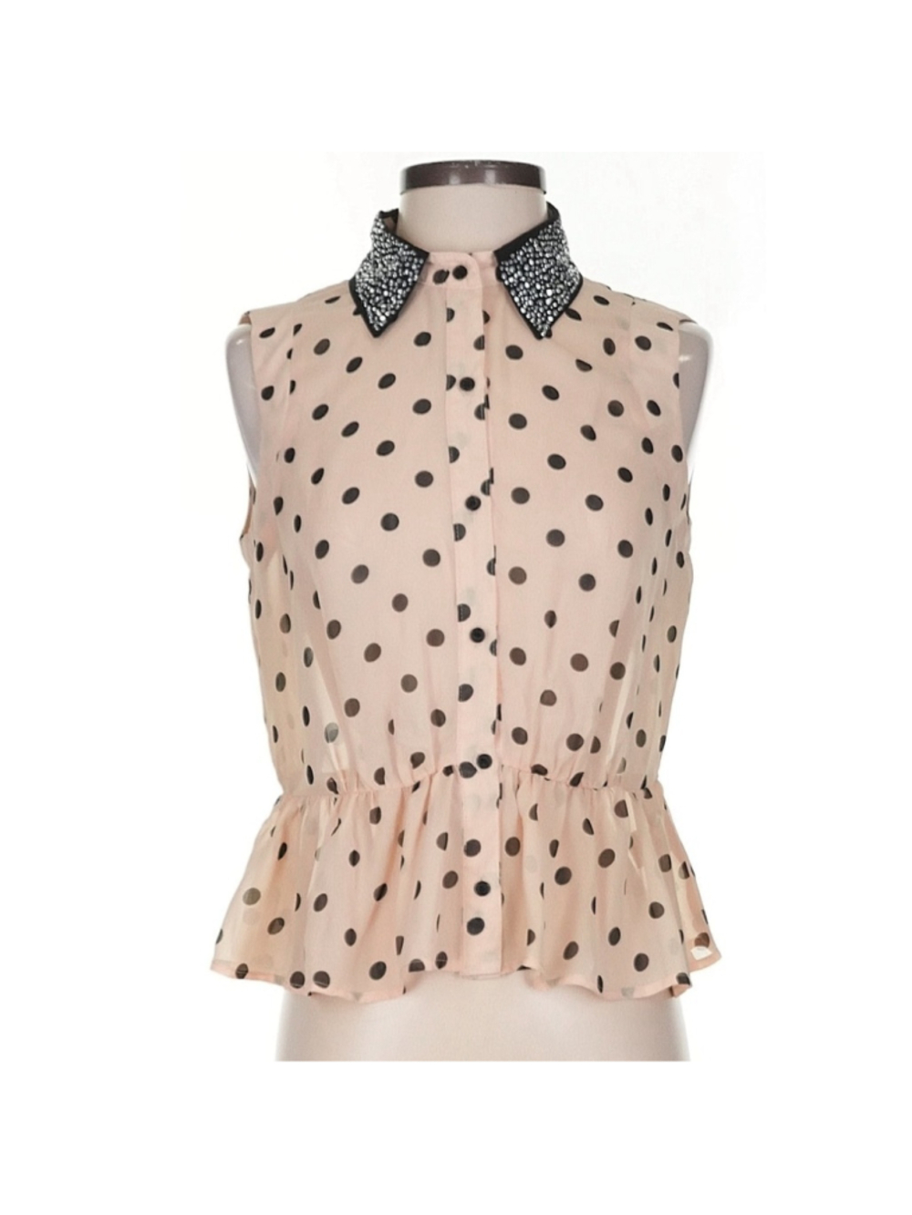 MATERIAL GIRL POLKA DOT TOP